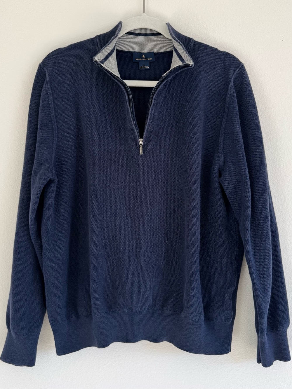 Brooks Brothers Quarter Zip Sweater